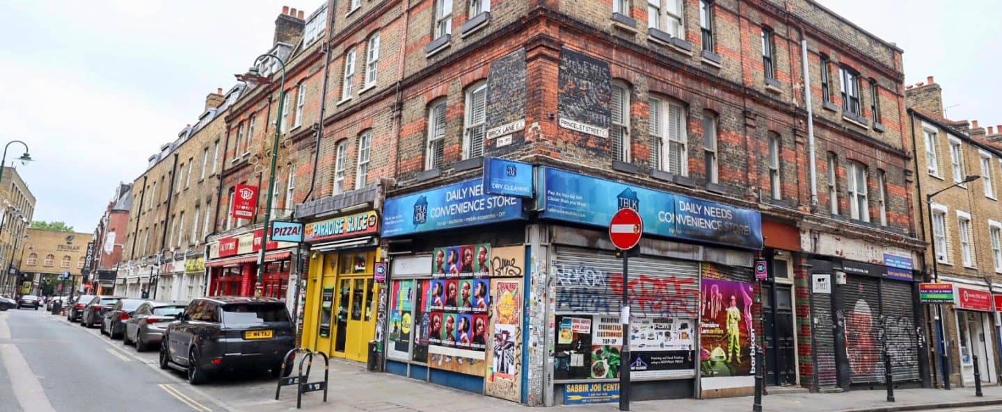 Places to go in Shoreditch, Brick Lane
