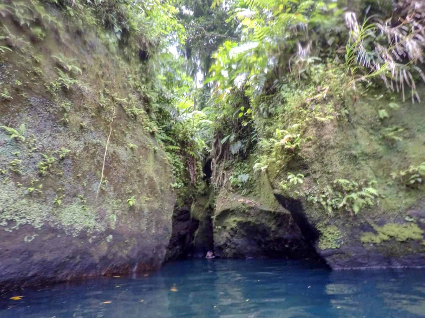 dominica travel guide, titou gorge dominica blue water