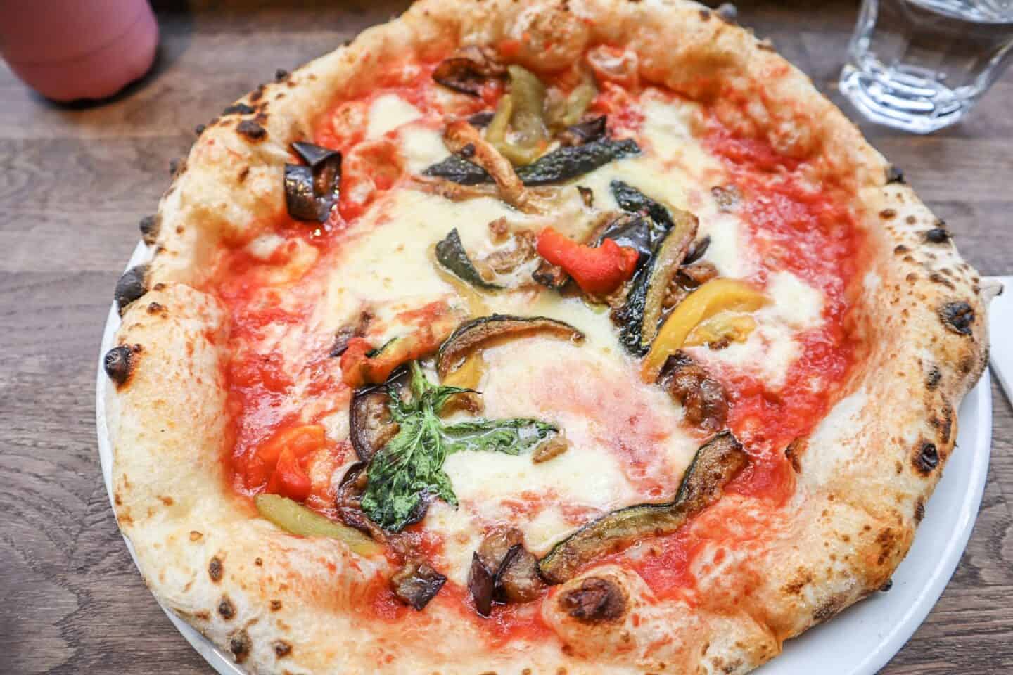 Pizza from Rossopomodoro in Covent Garden | covent garden london guide