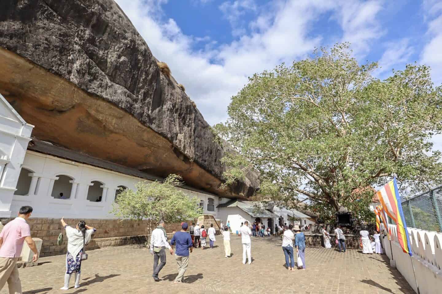 Dambulla Cave Temple | Negombo to Sigiriya by bus