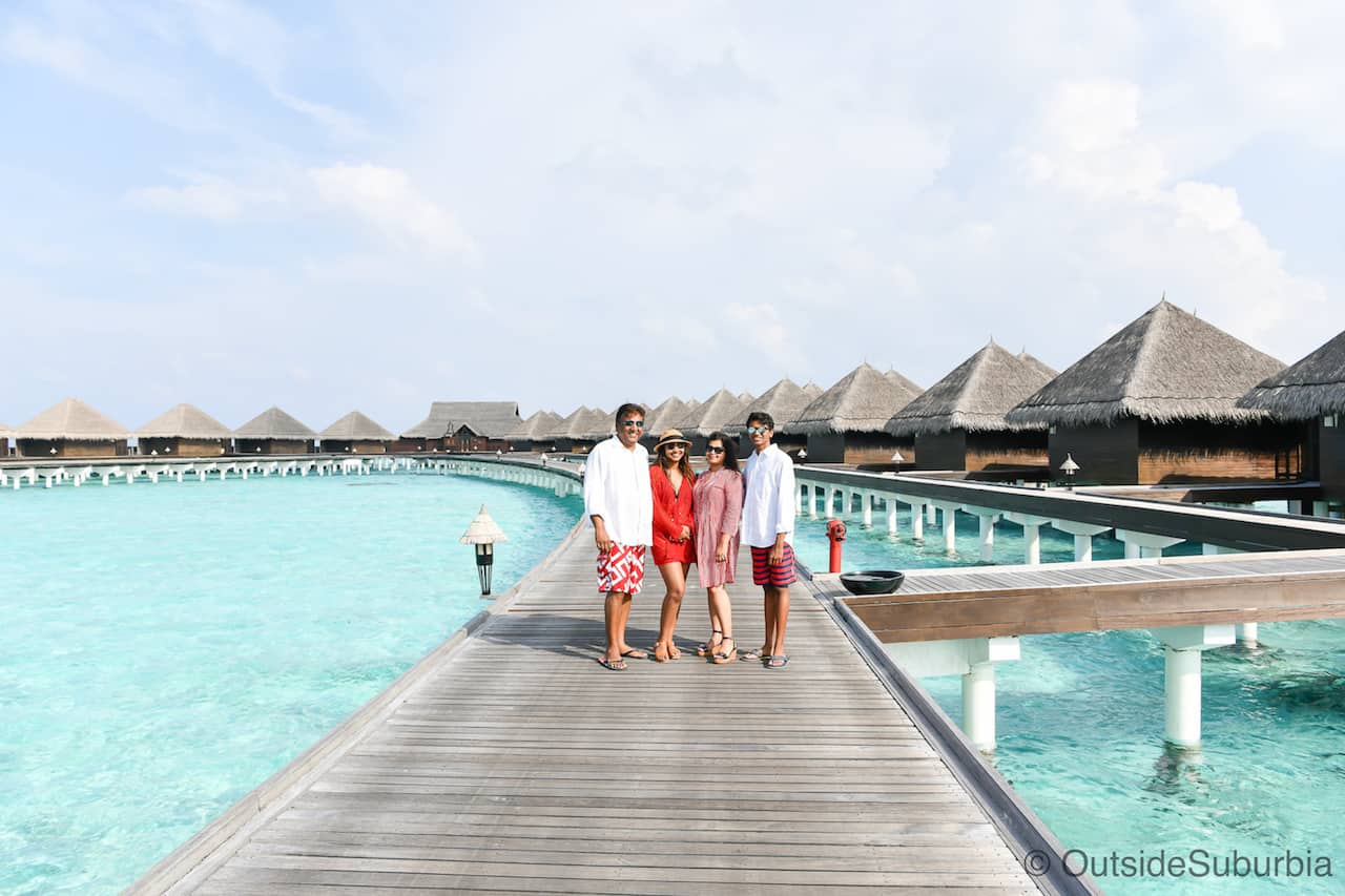 Maldives blue sky bungalows weather | best places to travel in Asia in July and August