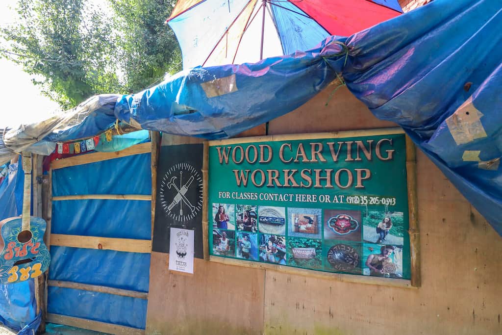 Wood work class in Upper Bhagsu | things to do in Bhagsu