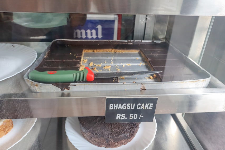 Bhagsu Cake from German Bakery in Bhagsu | things to do in Bhagsu