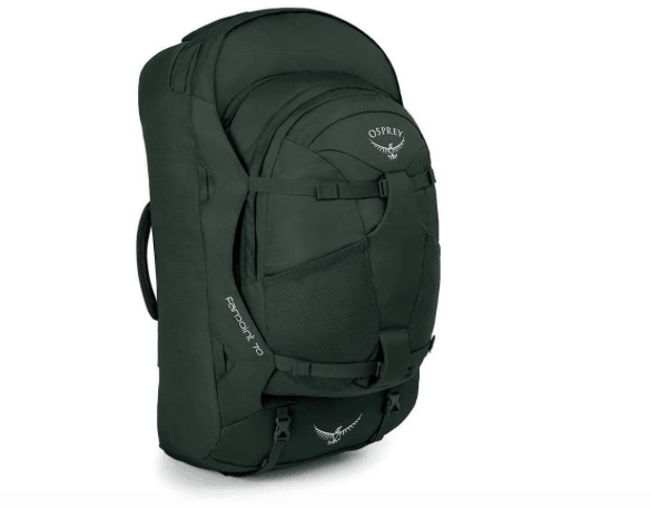 female packing list India, osprey farpoint backpack
