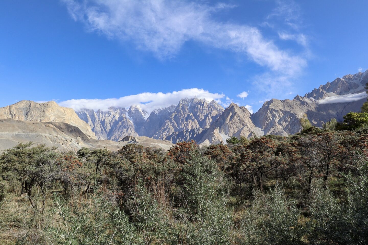 Pakistan itinerary, Passu Cones and Mountains