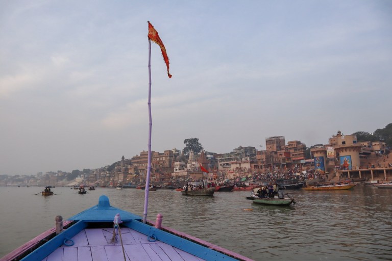boat trip on River Ganges Varanasi | best places to visit in India