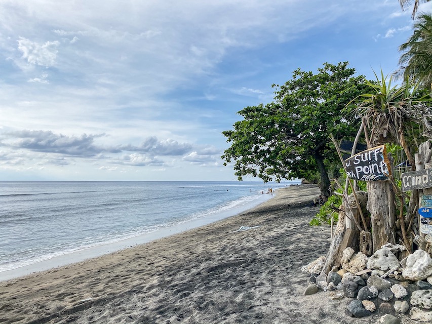 Lombok itinerary, Klui Beach and Surf Shack