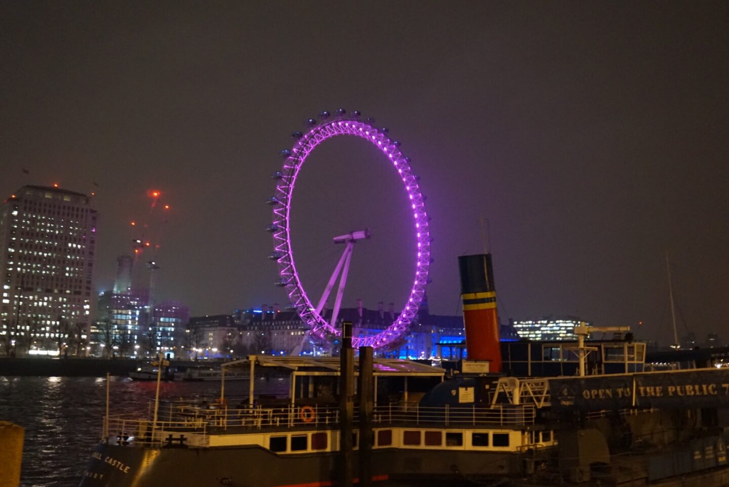 things to do in winter in London, London at night