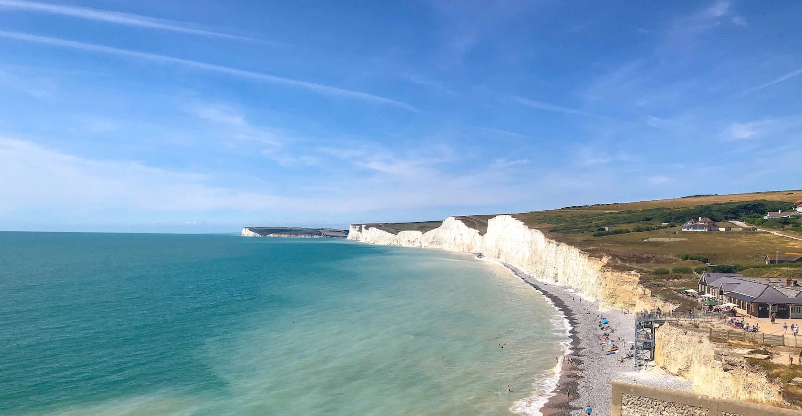 Seven Sisters Cliffs from London