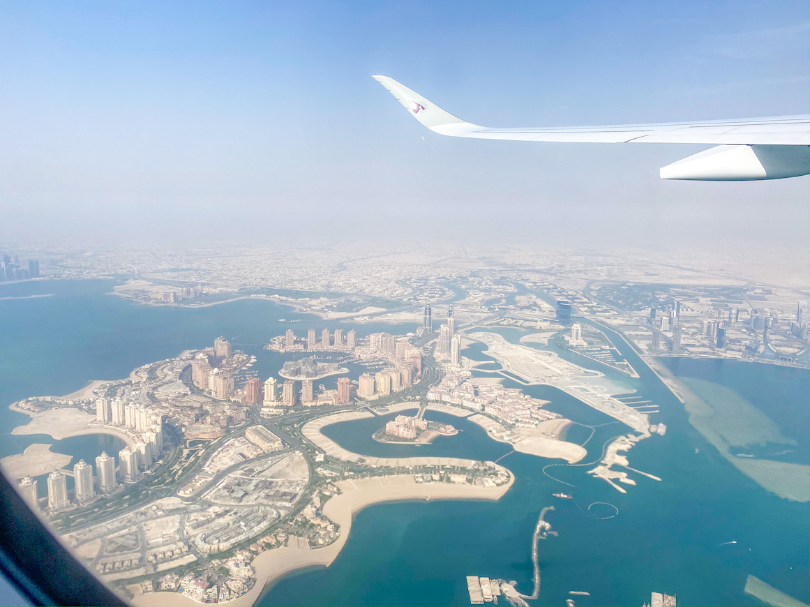 flying during pandemic, Qatar Airways review