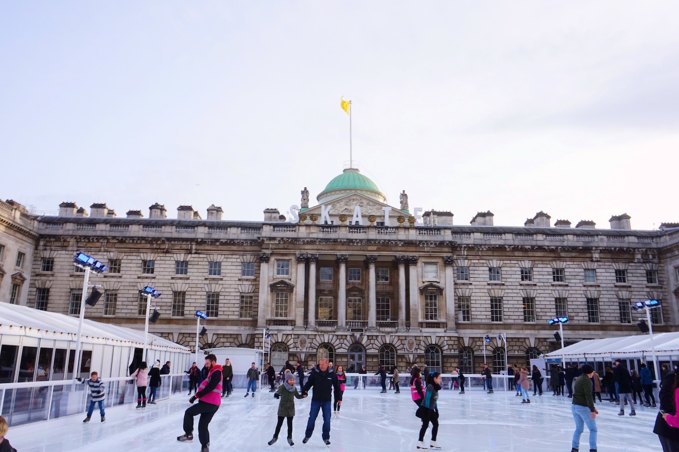 things to do in winter in London, Somerset House Ice Skating