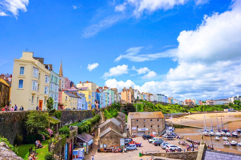 day trip from Cardiff, Tenby, Pembrokeshire