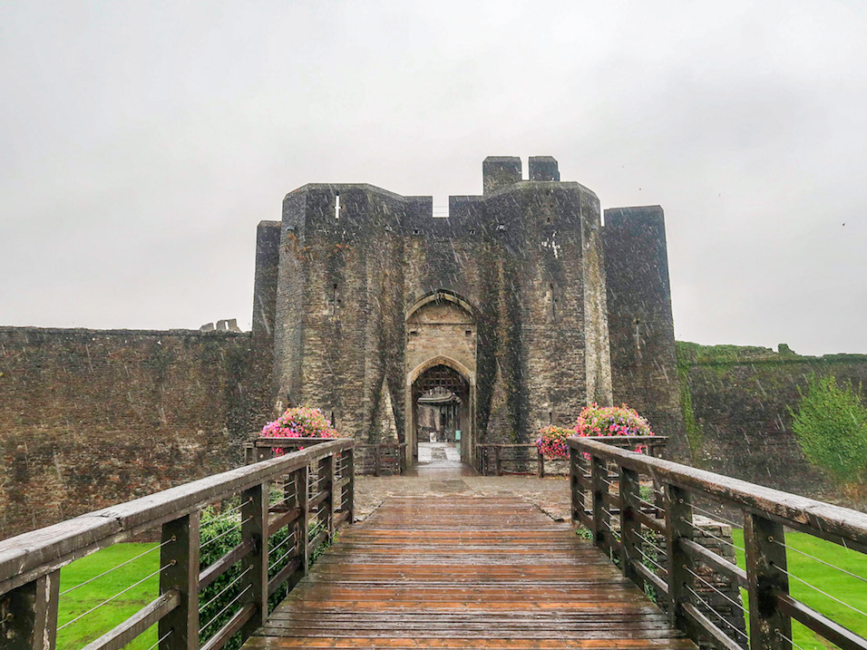 day trip from Cardiff, Caerphilly Castle
