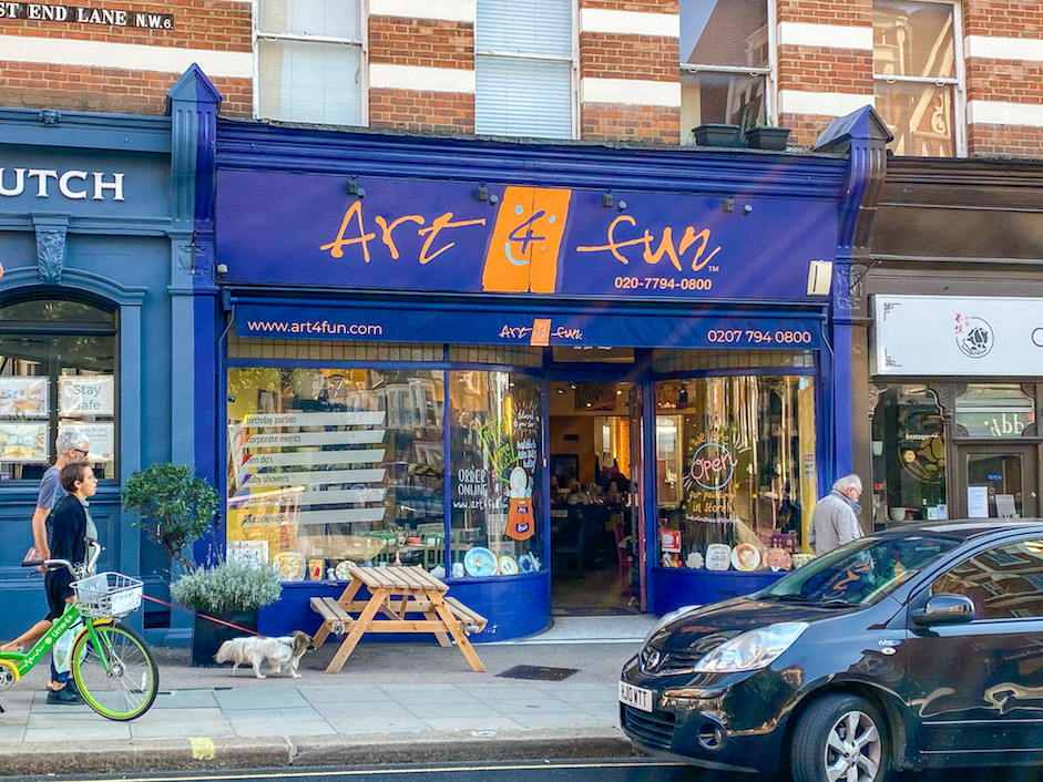 Art 4 Fun Cafe, Cafes in West Hampstead