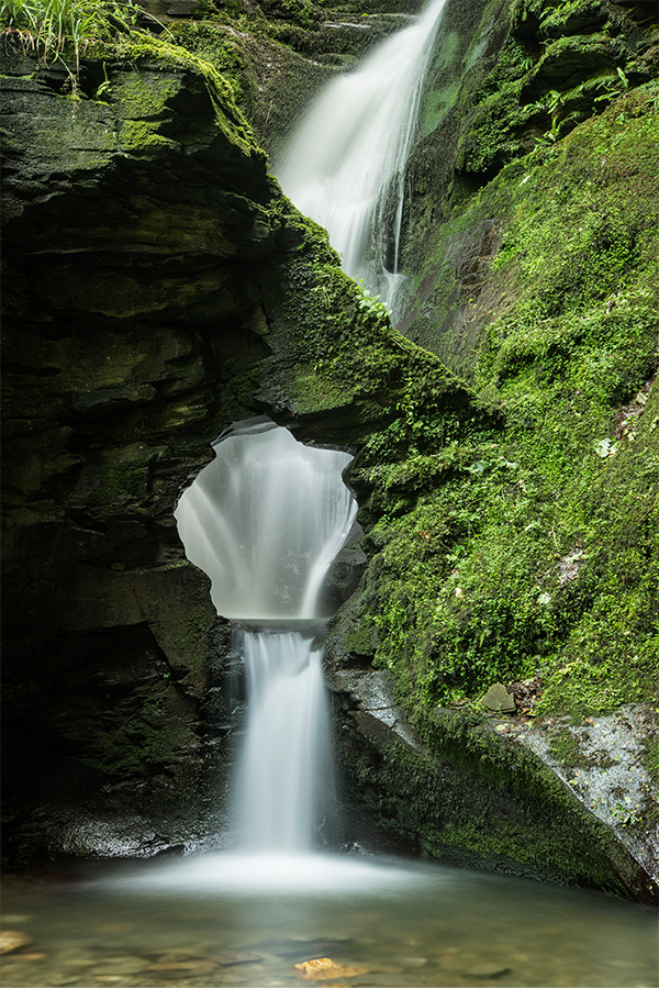 hidden gems in Cornwall, St Nectans Glen Waterfall
