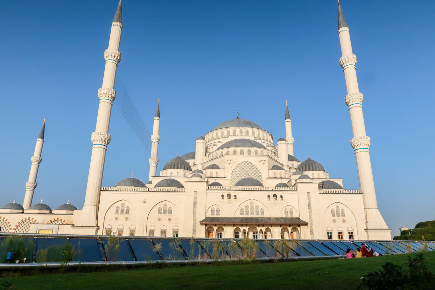 Camlica Mosque, outside from front