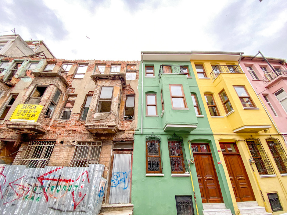 Balat Istanbul Abandoned buildings