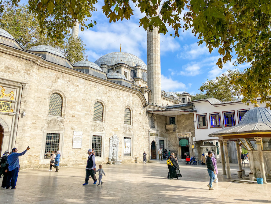 Eyup mosque from outside, Istanbul Hidden Gems