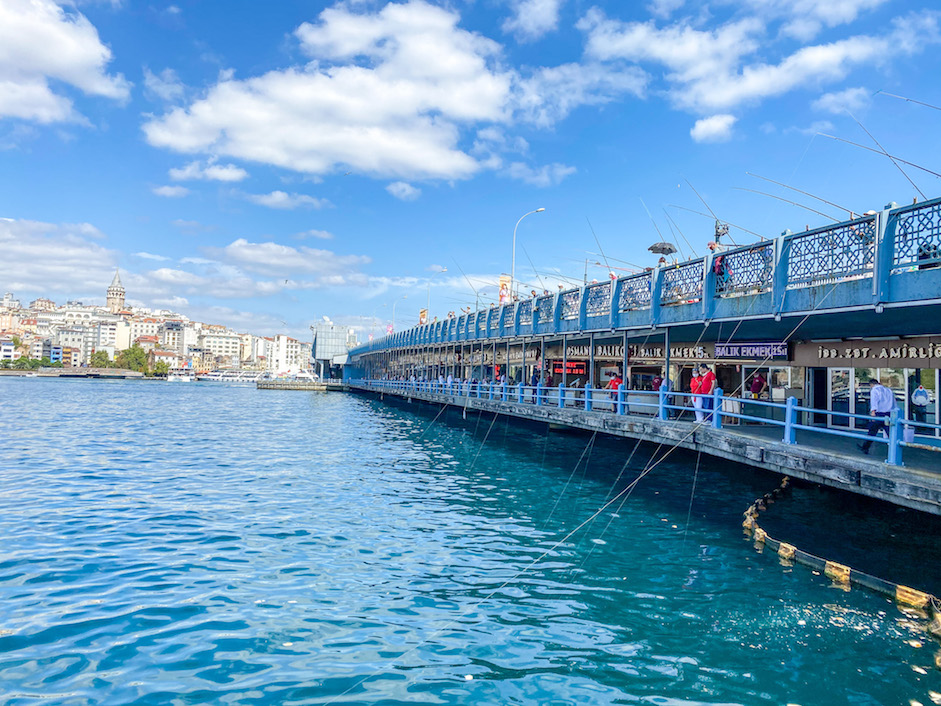 Galata Bridge, istanbul itinerary 4 days, istanbul 4 day itinerary, 4 days in Istanbul