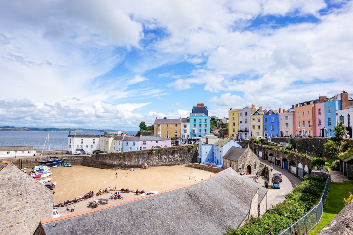 Best Time to Visit Wales, tenby town