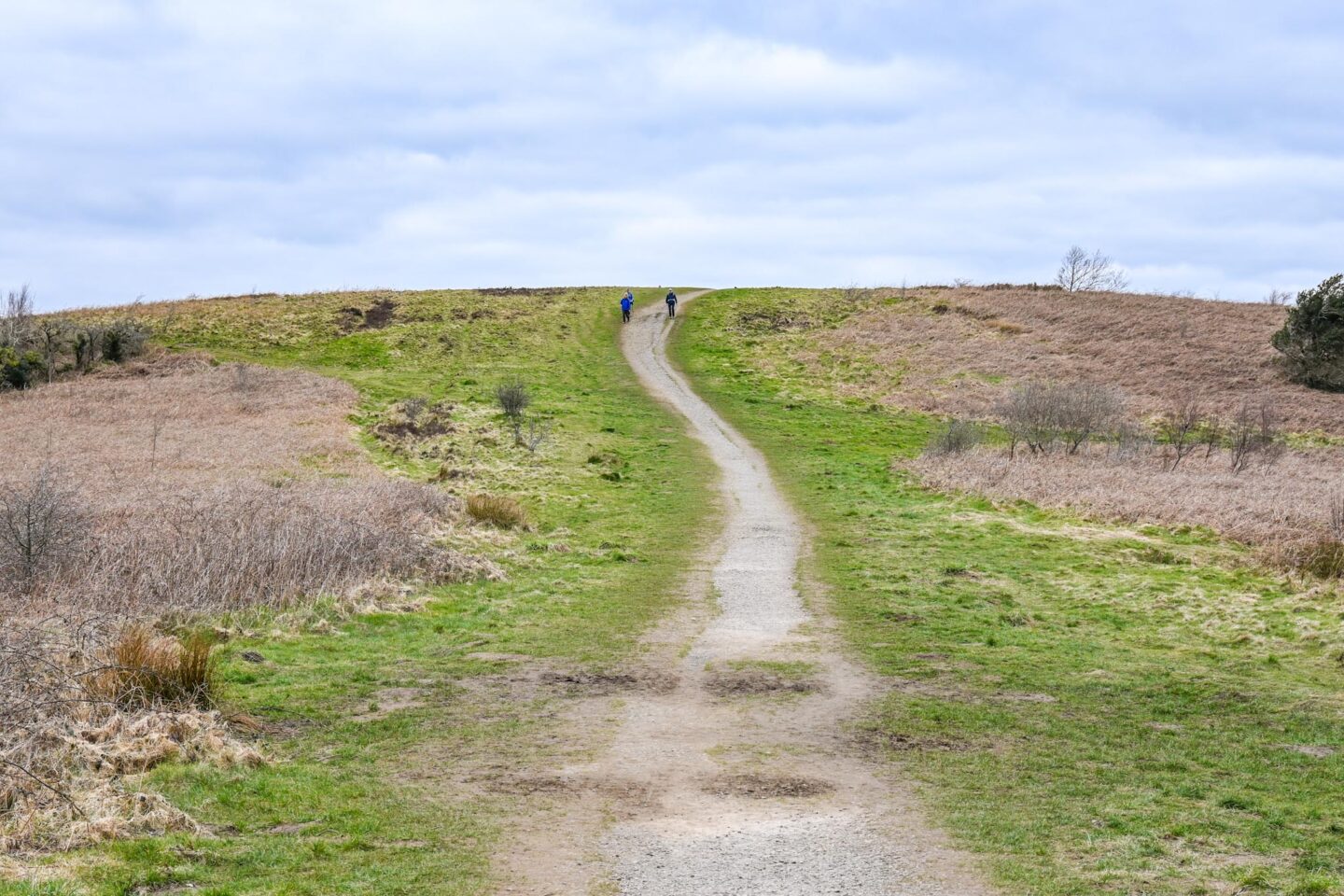 Caerphilly Mountain path to the top