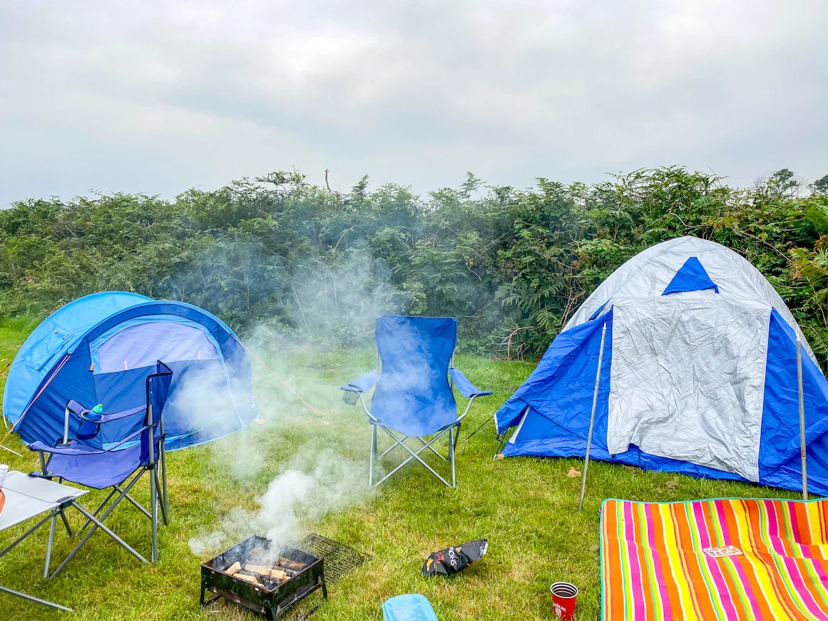 Campsites near Tenby