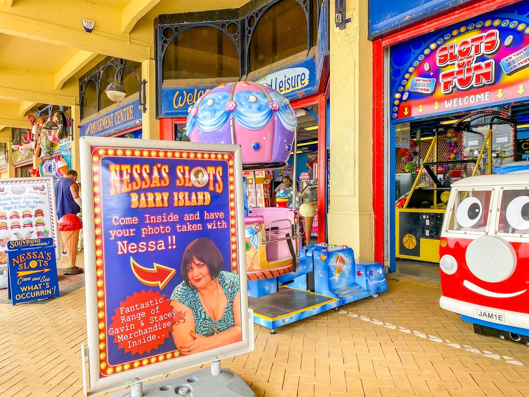 Barry Island Beaches, arcade games