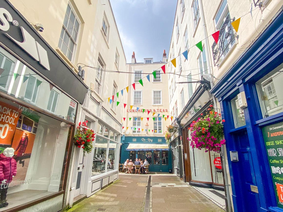 Things to do on Guernsey, St Peter Port Shopping