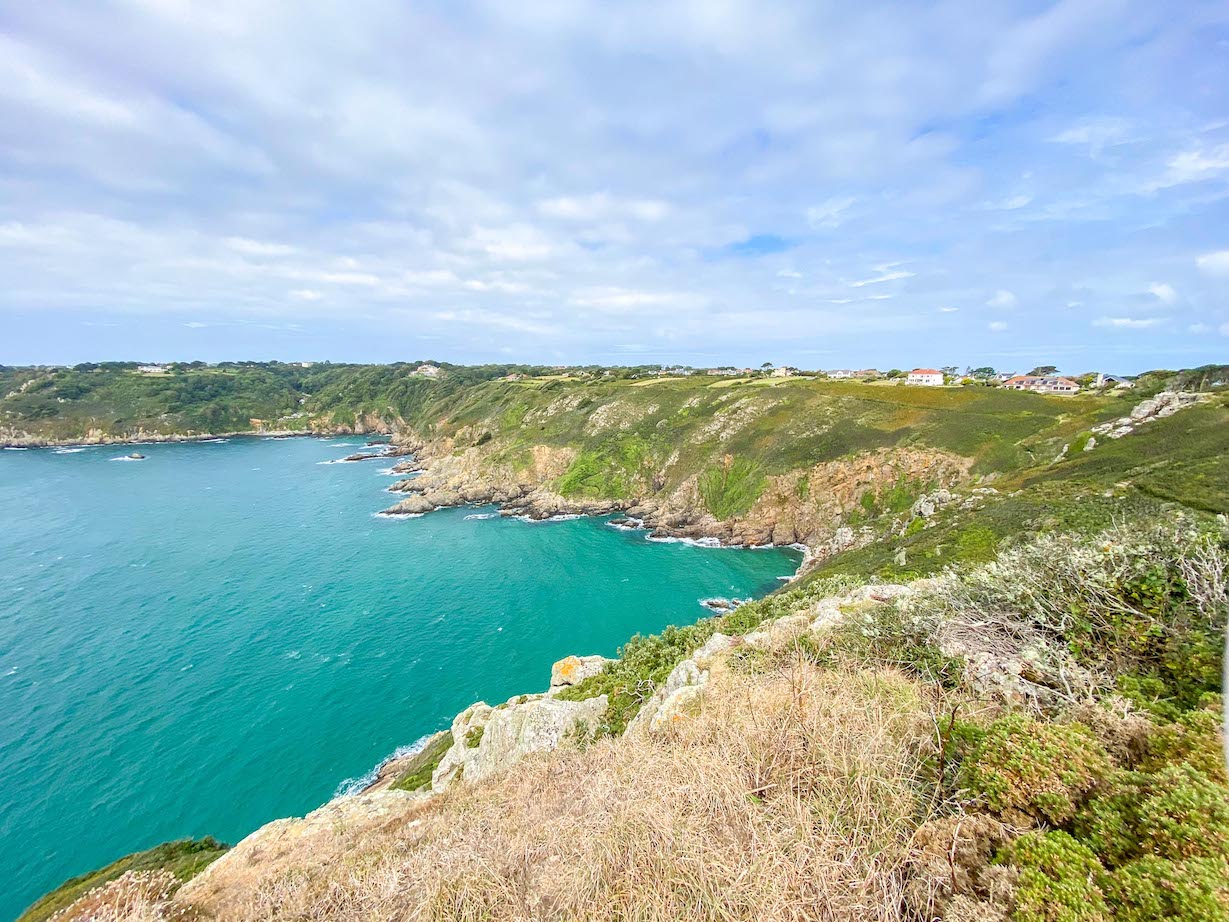 Things to do on Guernsey, Petit Bay Coastal Hike View
