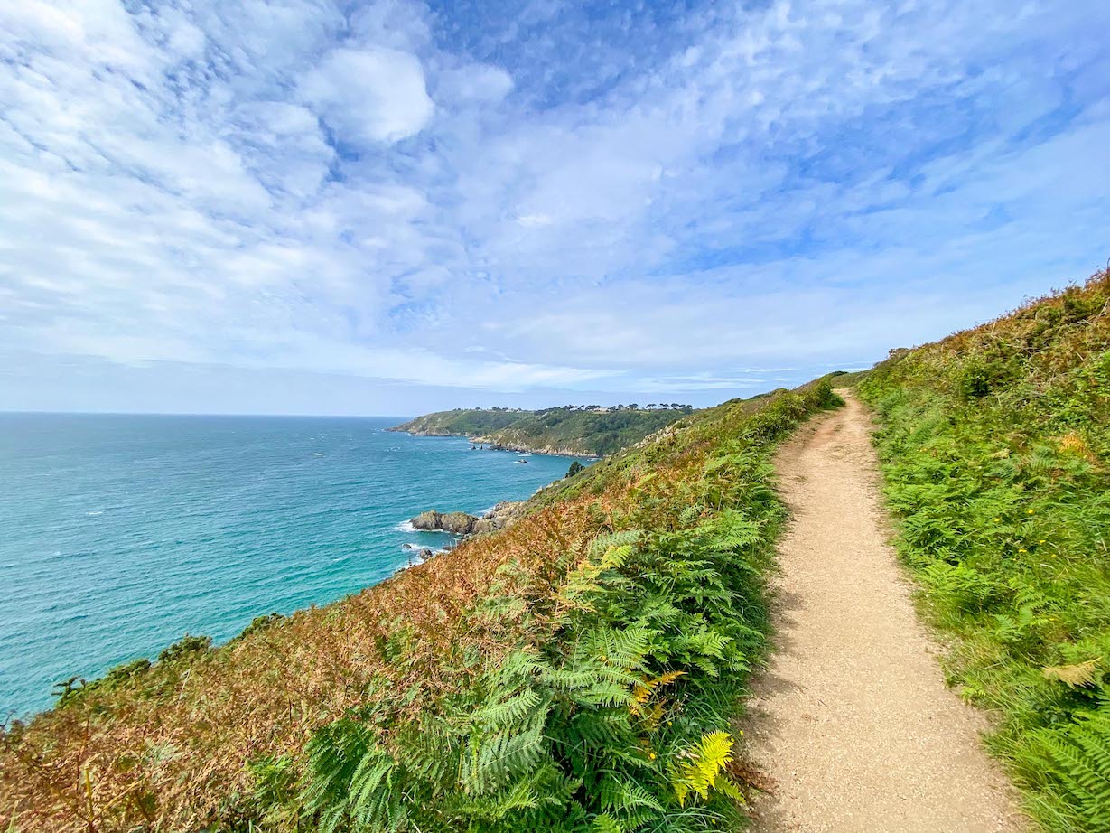 Things to do on Guernsey, Moulin Huet Bay Coastal Hike View