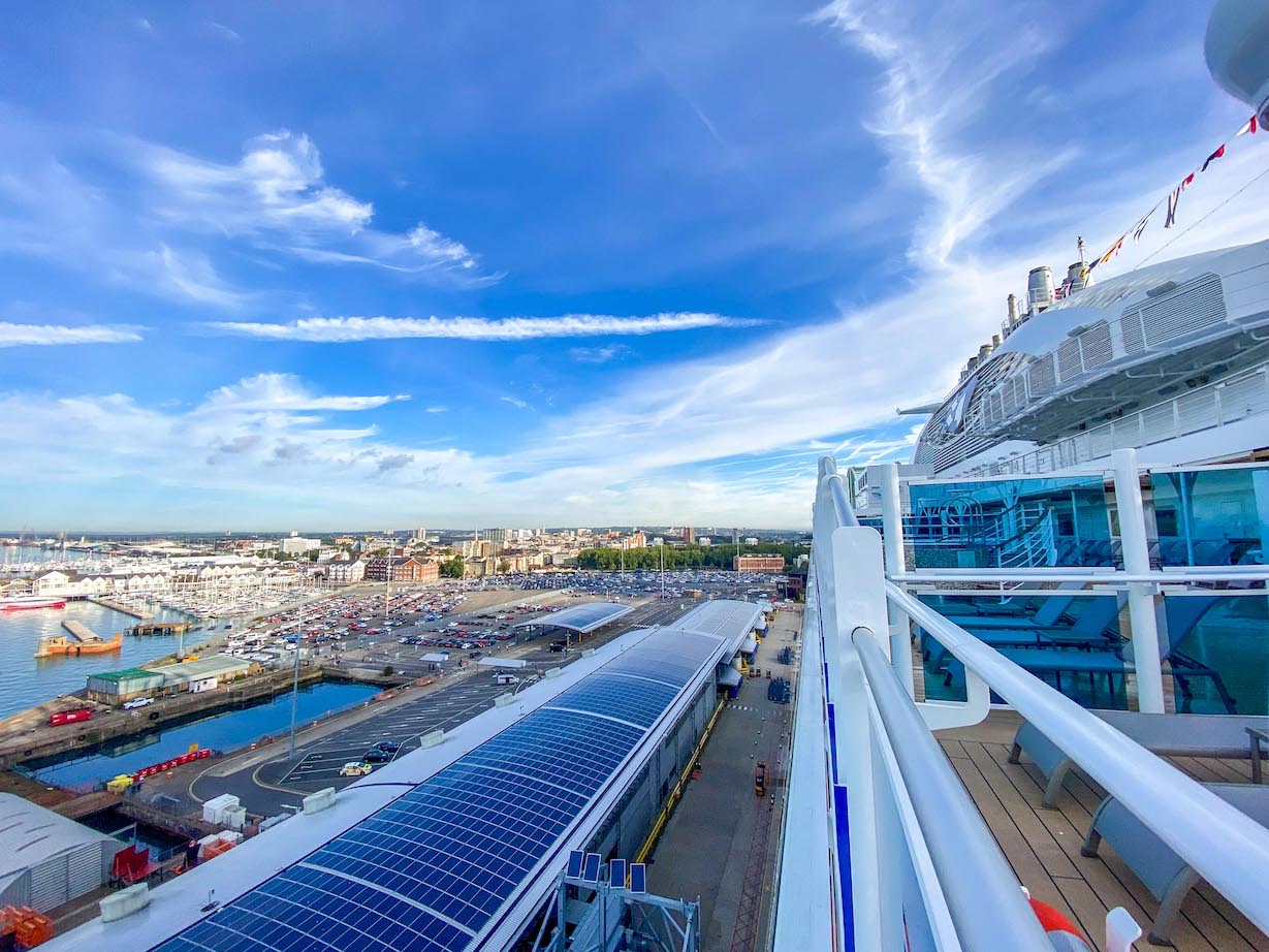 Princess Cruises Southampton ocean cruise terminal