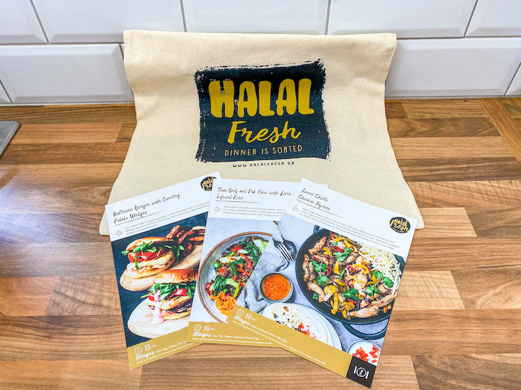 Ramadan Preparation, Halal Fresh Recipes and bag