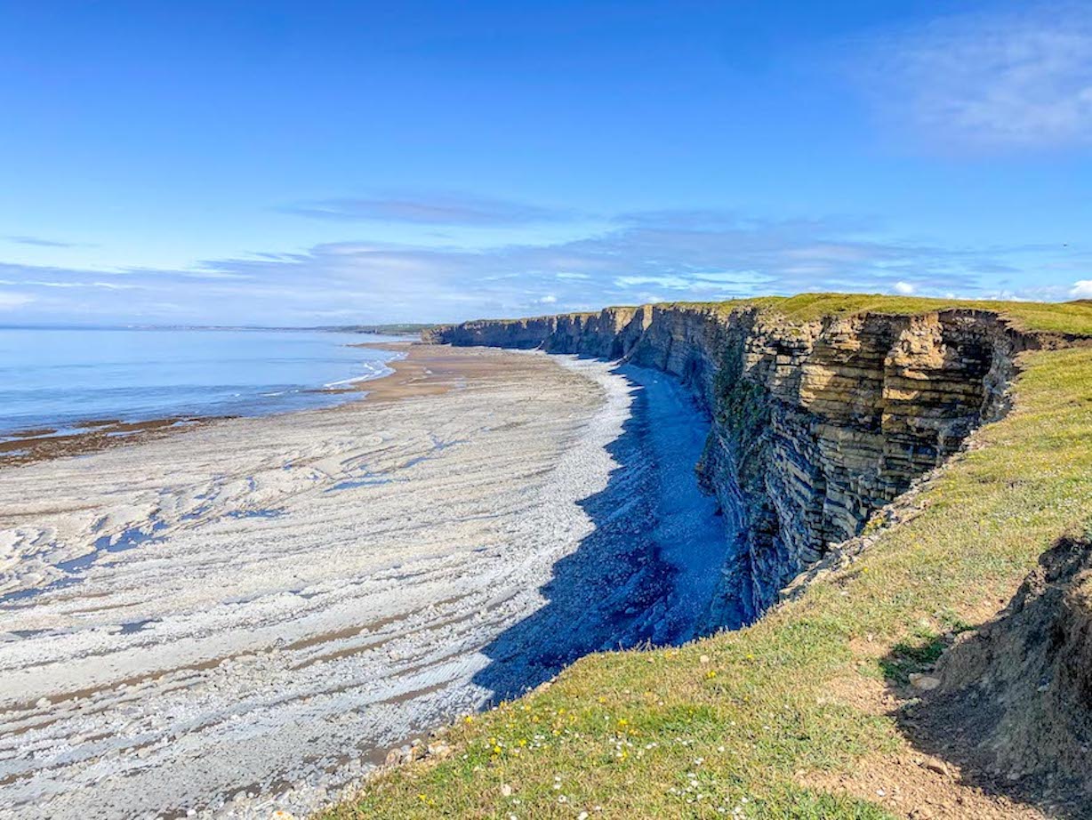 The Wandering Quinn Travel Blog Places to visit in South Wales, Nash Point