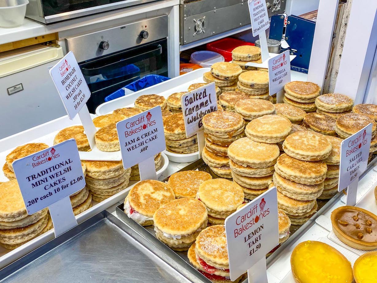 things to do in Cardiff, Cardiff Market welsh cakes
