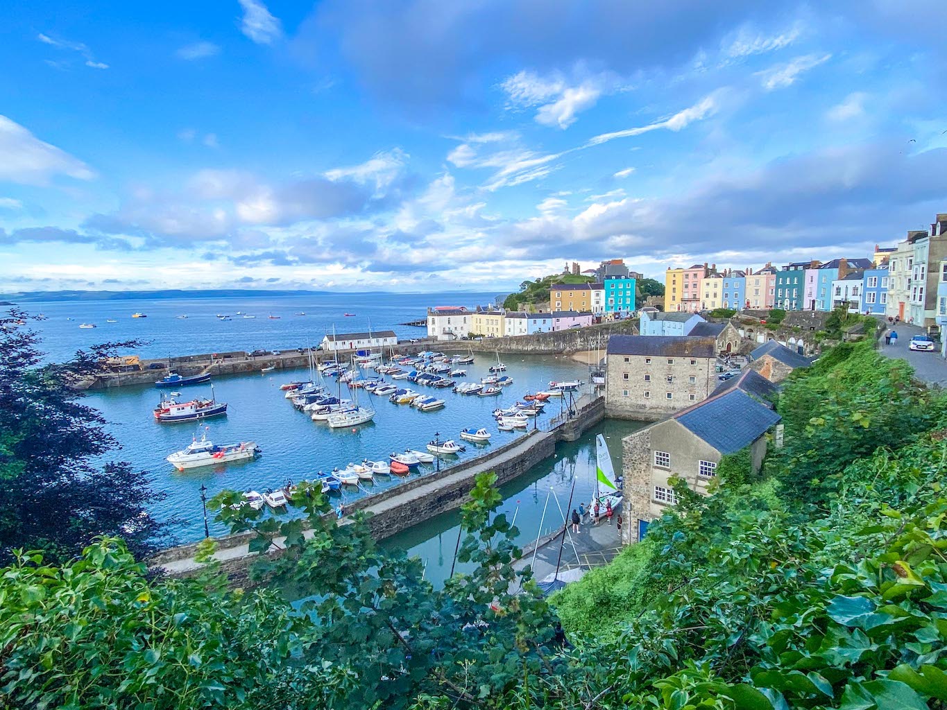 The Wandering Quinn Travel Blog Places to visit in South Wales, Tenby Harbour