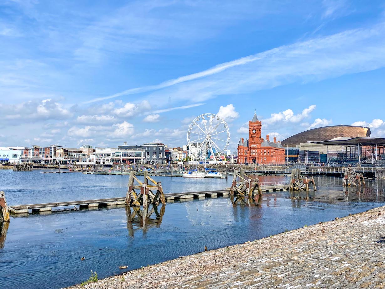 Things to do in Cardiff, things to do in Cardiff Bay, Mermaid Quay from water