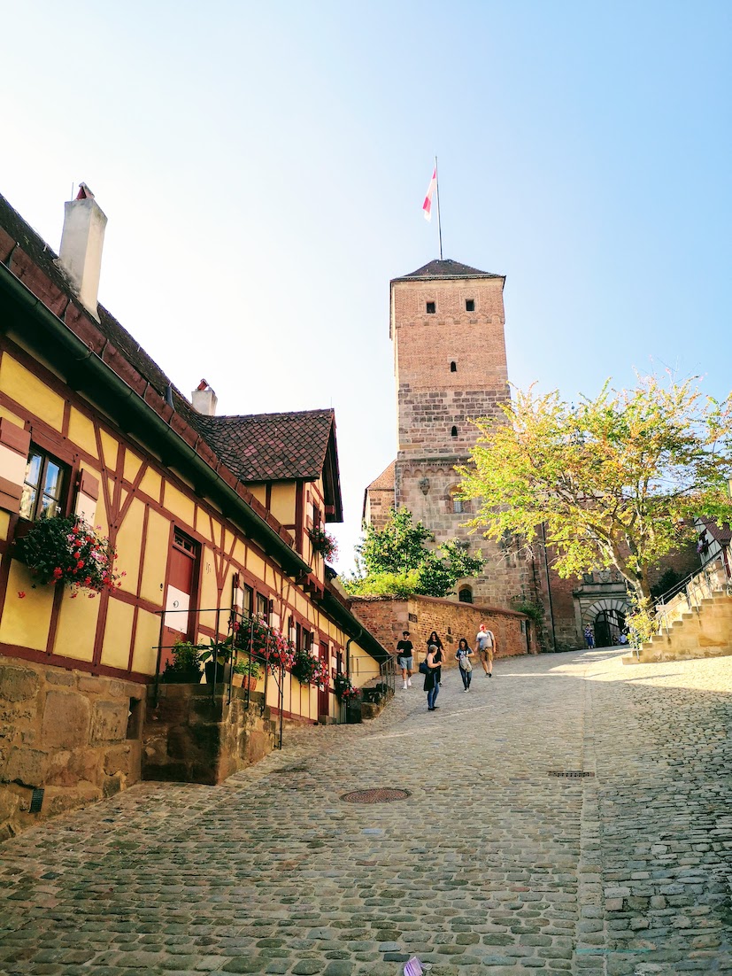 Places to visit in Bavaria, Entrance of Nuremberg's Imperial castle