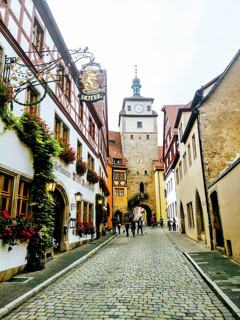 Places to visit in Bavaria, White tower Rothenburg ob der Tauber