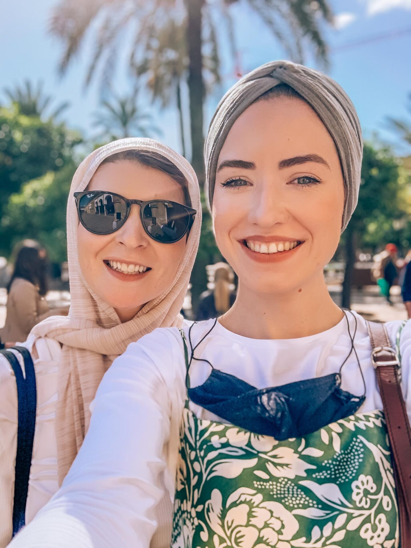 Muslim women's retreat, Ellie and Abdiya