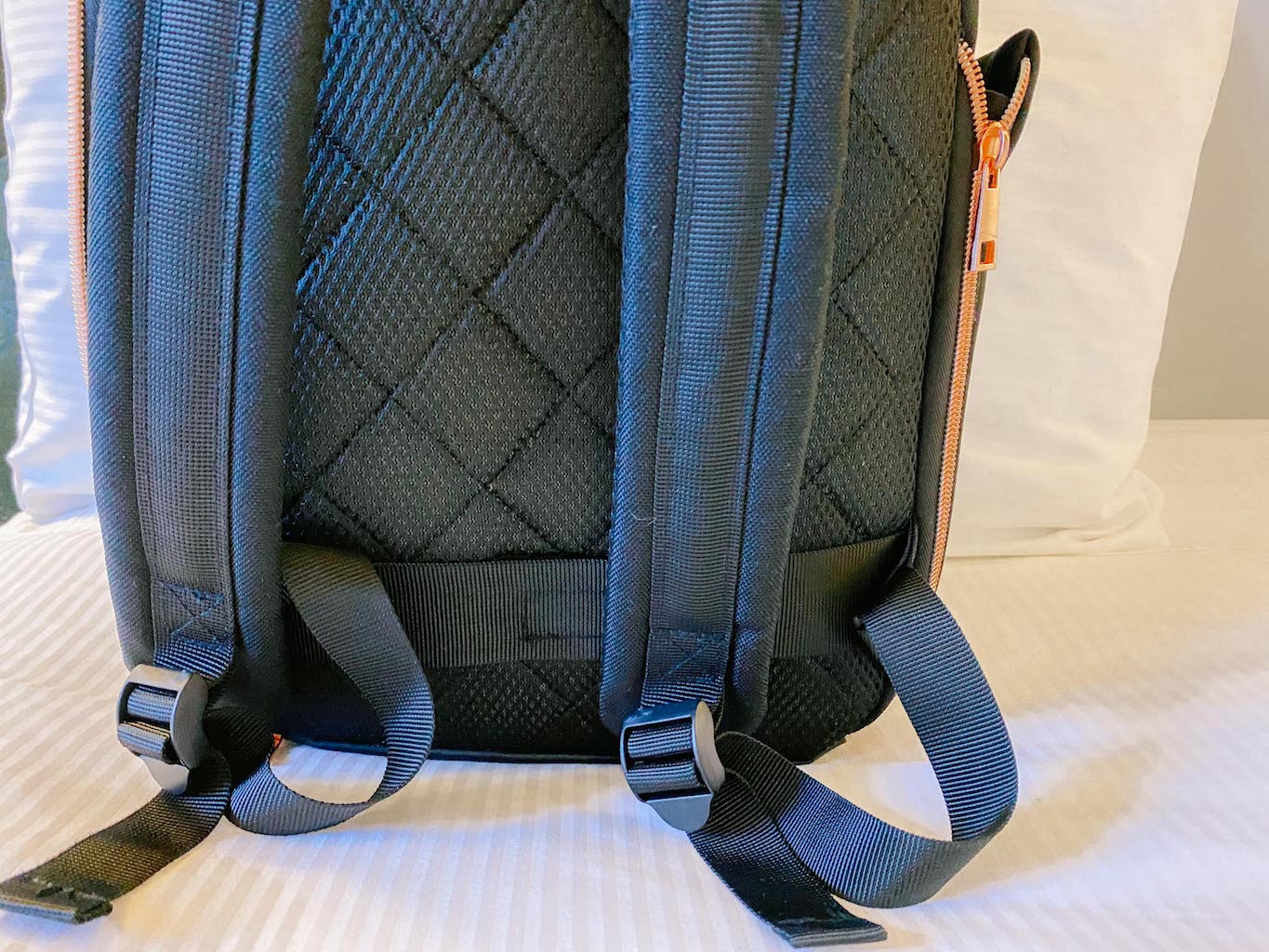 Travel Hack Backpack, Best Backpack for travelling women, Travel Hack Backpack suitcase straps