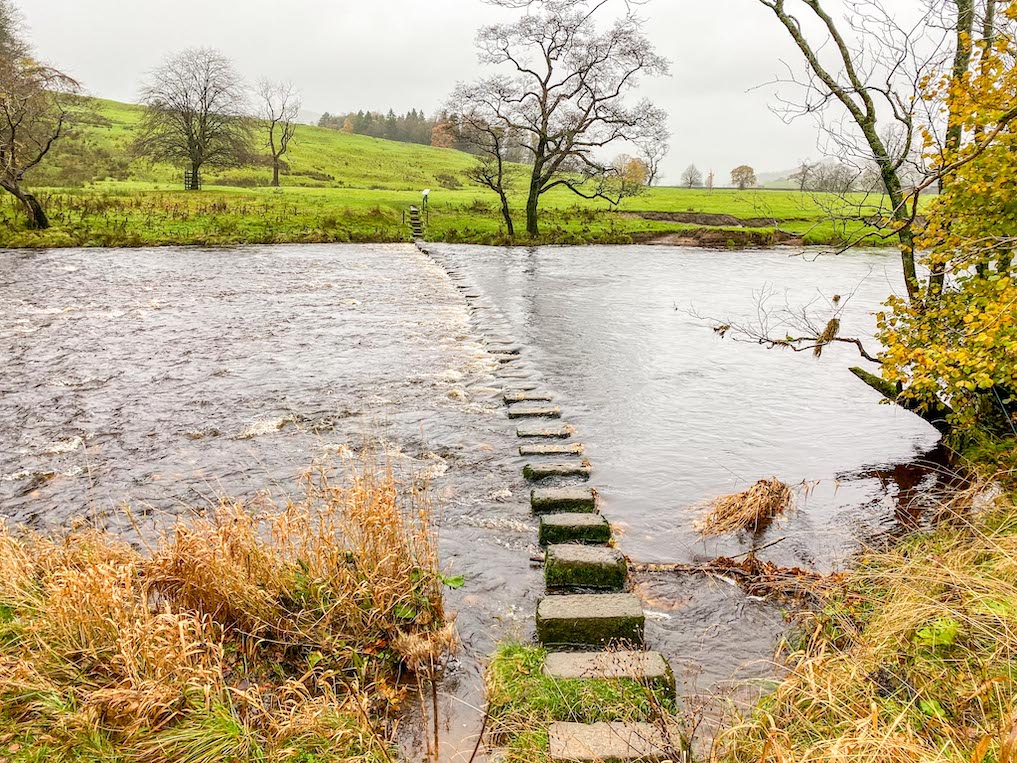 Ribble Valley Walks, Whitewell Stepping Stones