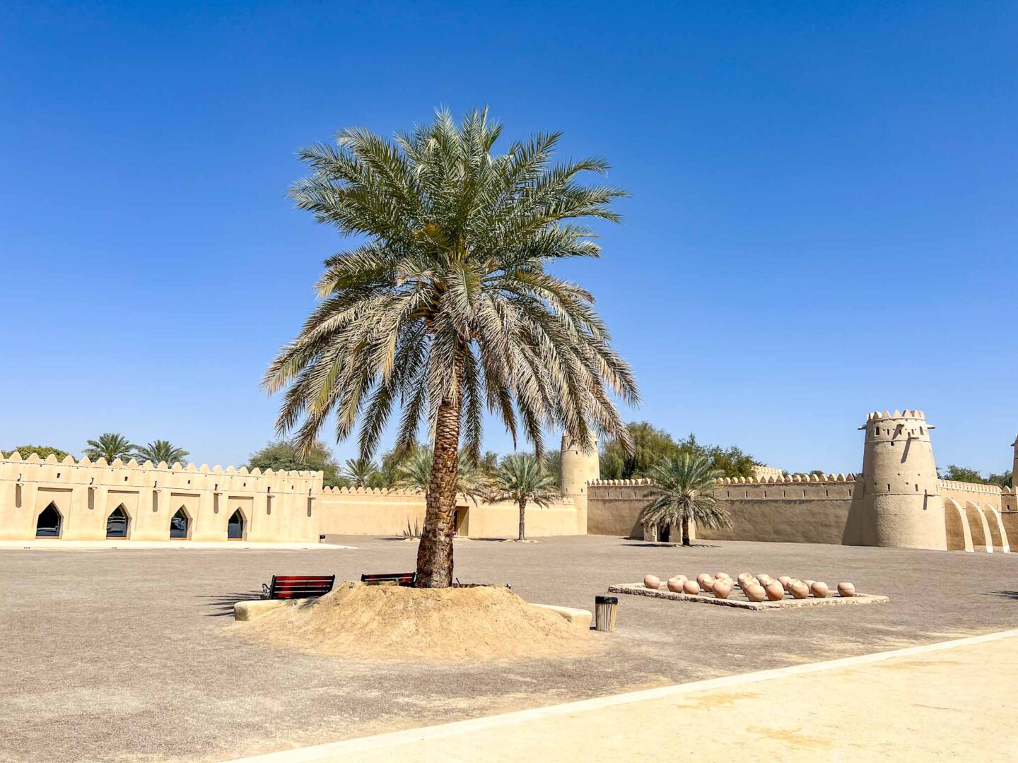 things to do in al ain, Al Jahili Fort inside fort grounds