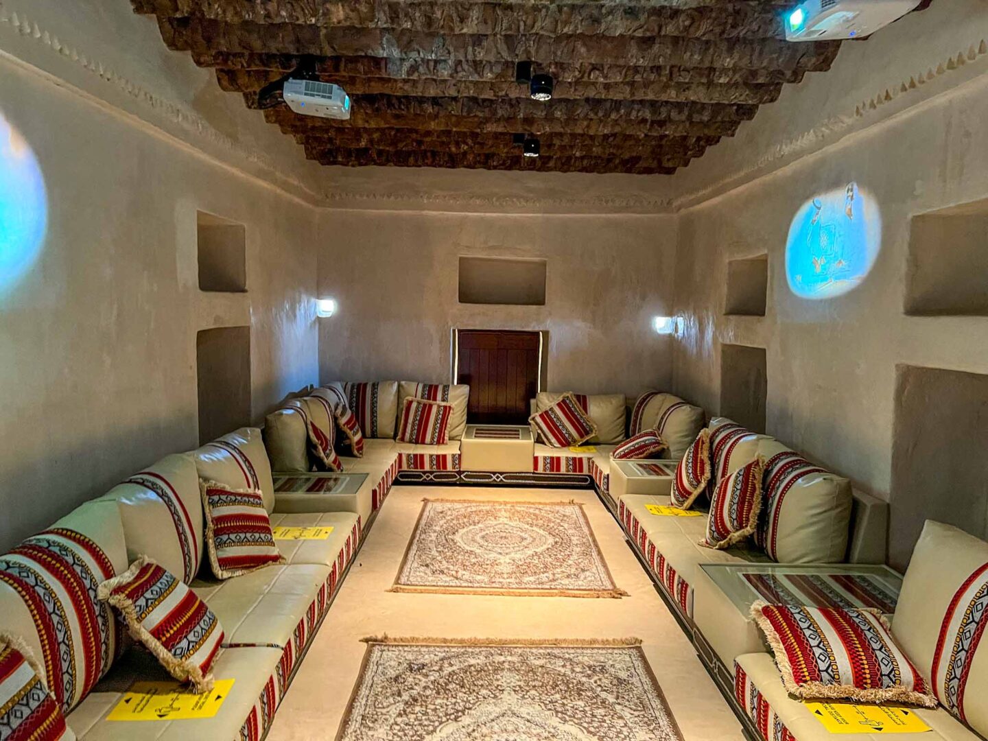 The Wandering Quinn Travel Blog things to do in al ain, Qasr AlMuwaiji fort inside residential rooms