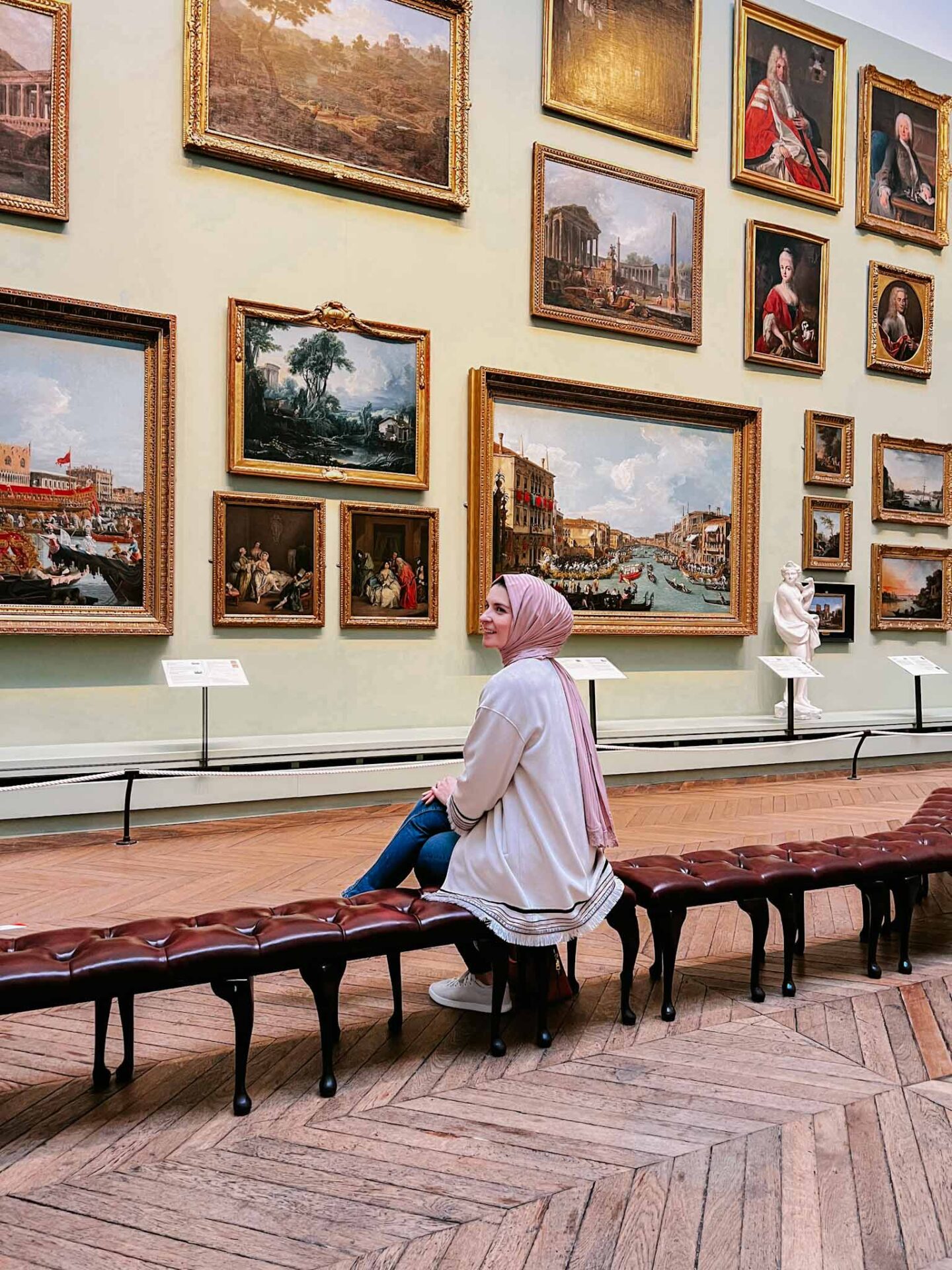 Things to do in Durham, The Bowes Museum Ellie Quinn in art gallery