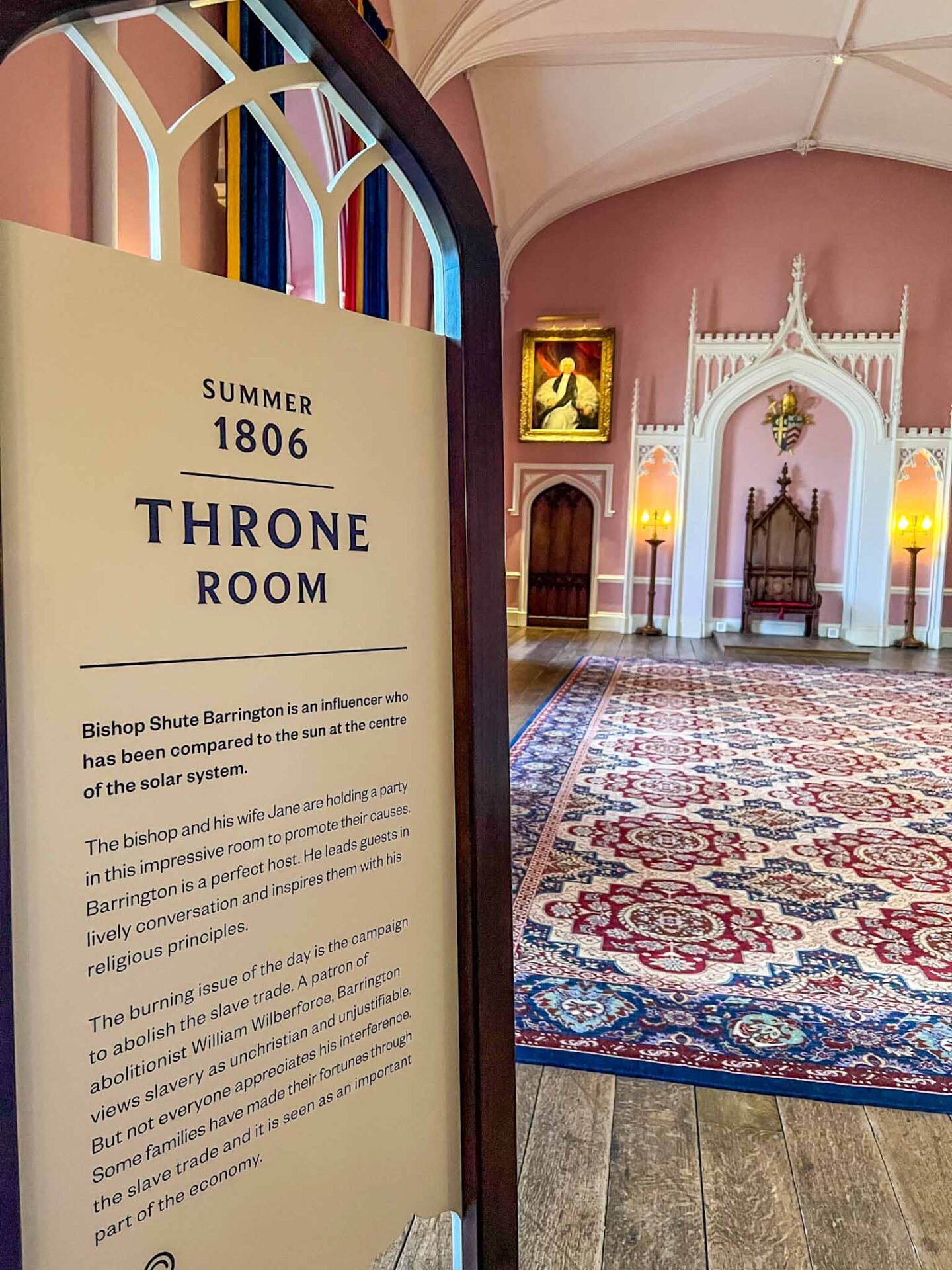 Things to do in Durham, Auckland Castle Throne Room