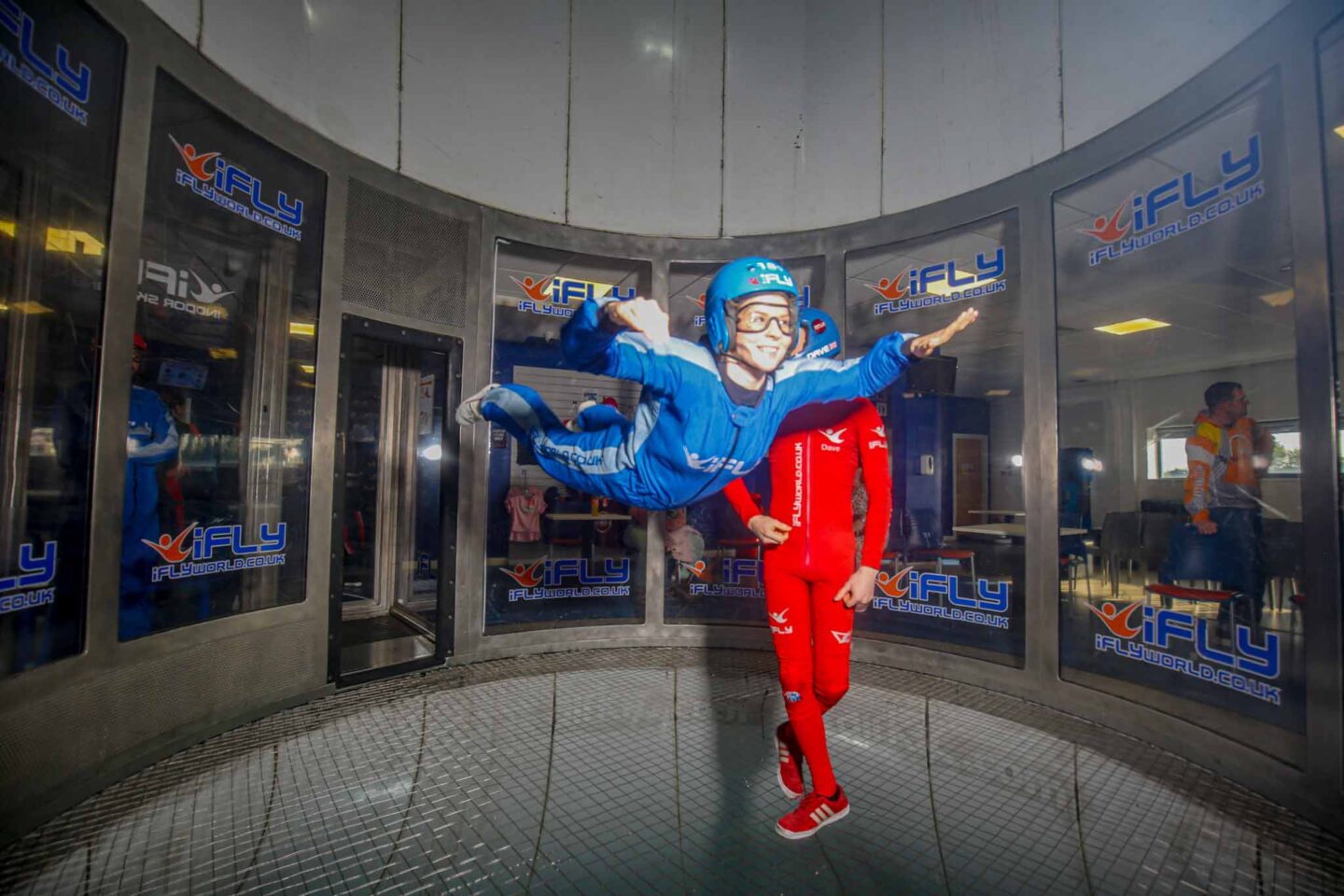 ifly Manchester, Skydive Manchester, overexposed photos