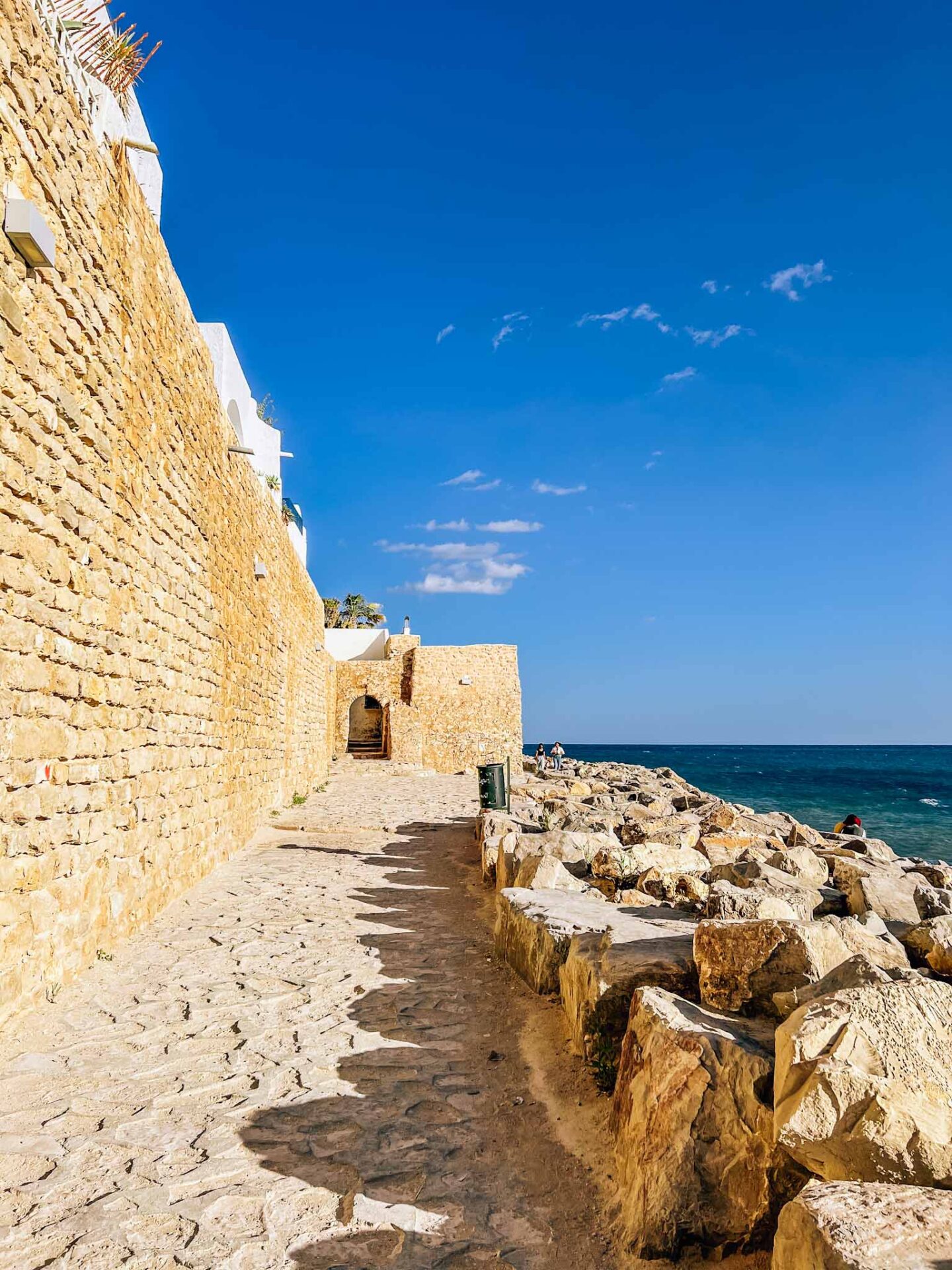 Tunisia itinerary, 3 days in Tunisia, Hammamet fort walk