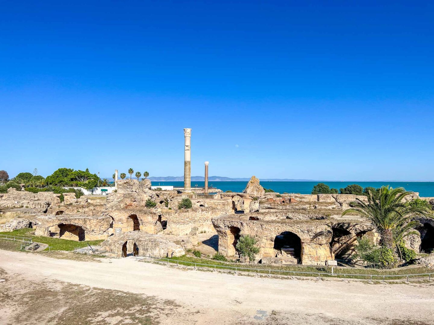 Tunisia itinerary, 3 days in Tunisia, Carthage ruins in Tunis
