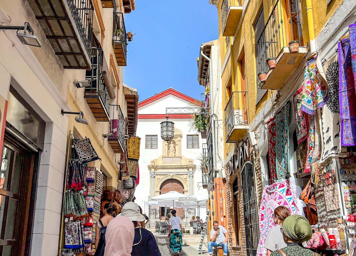 The Wandering Quinn Travel Blog Granada itinerary, One day in Granda, Souvenir Shops in the Albaicin