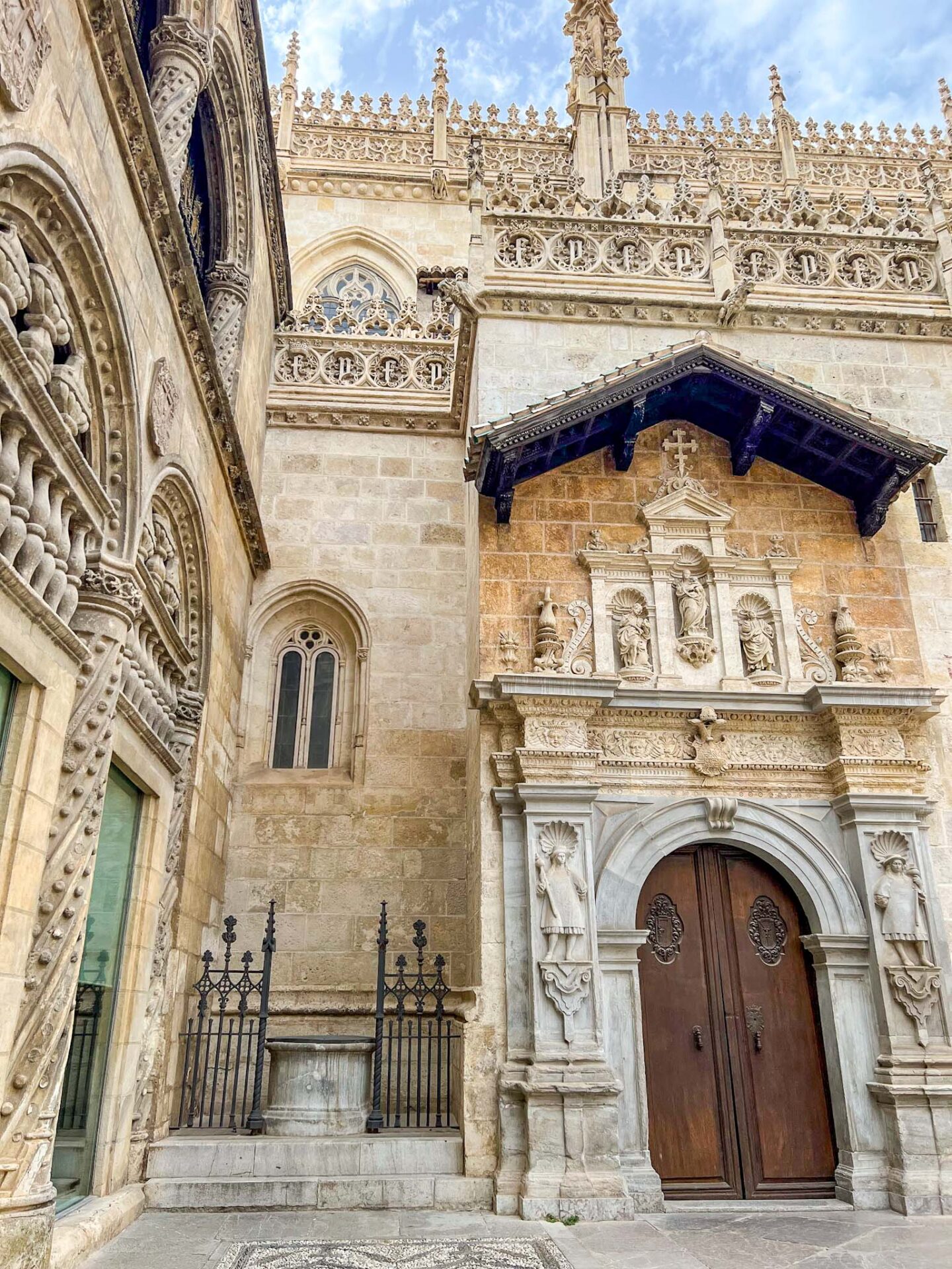 The Wandering Quinn Travel Blog Granada itinerary, One day in Granda, back of Granada Cathedral